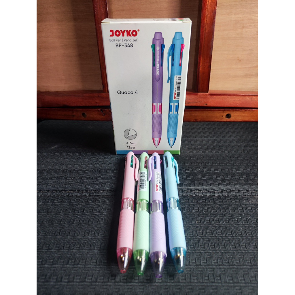 

Pulpen Joyko Gel 4 Warna