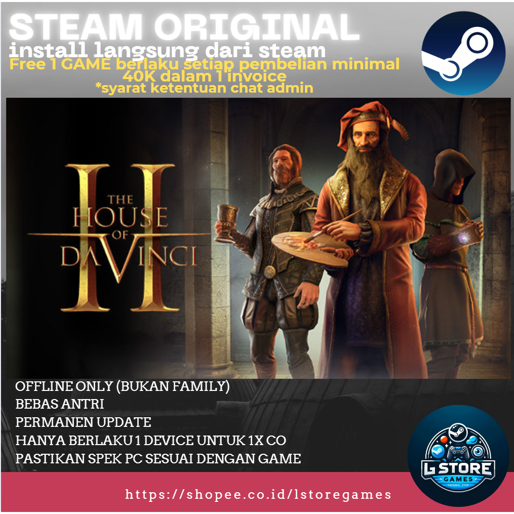 The House of Da Vinci 2 mac Game PC Original Offline