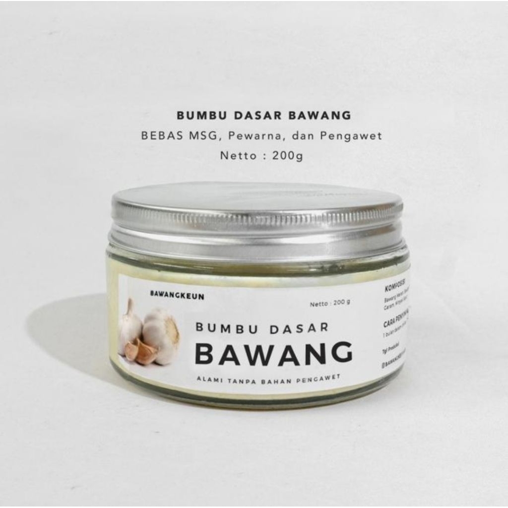 

Bumbu Dasar Bawang Serbaguna by Bawangkeun Bumbu Masak Dapur Instan Nasi Goreng Tumis Halus Non msg