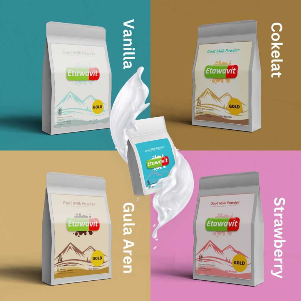 

Etawavit Susu Kambing Etawa 500gr Rasa Enak