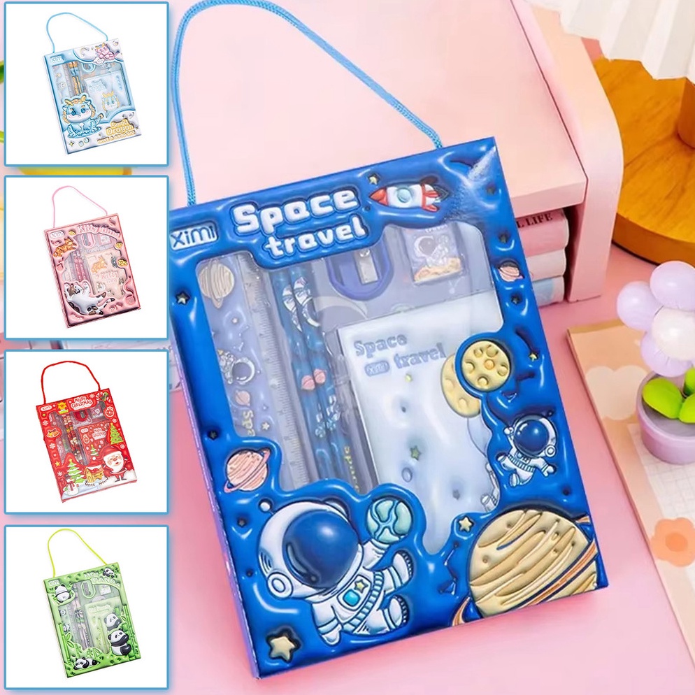 

Harga Grosir 1set Set pensil anak murah alat tulis set anak sd set alat tulis Alat tulis kartun tiga dimensi Hadiah untuk siswa sekolah dasar selama musim sekolah