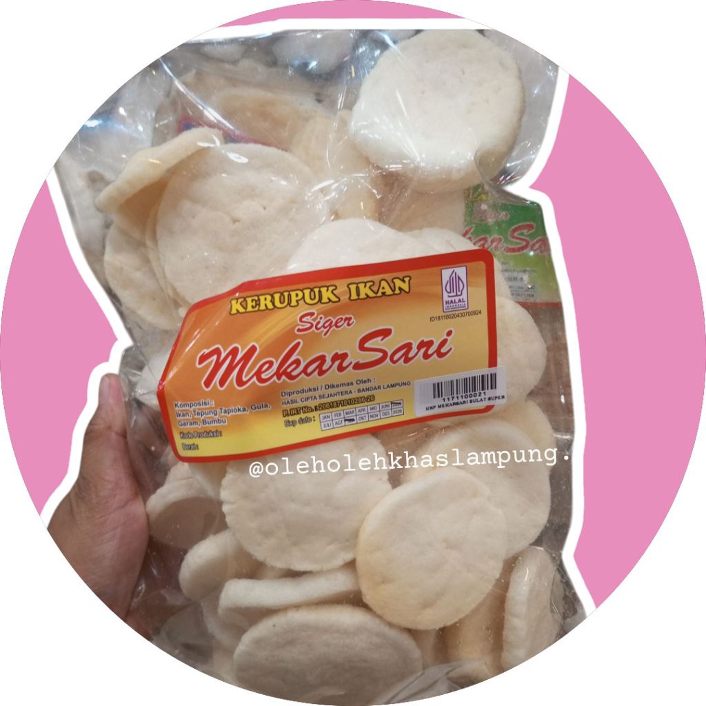 KERUPUK IKAN MEKAR SARI BULAT SUPER