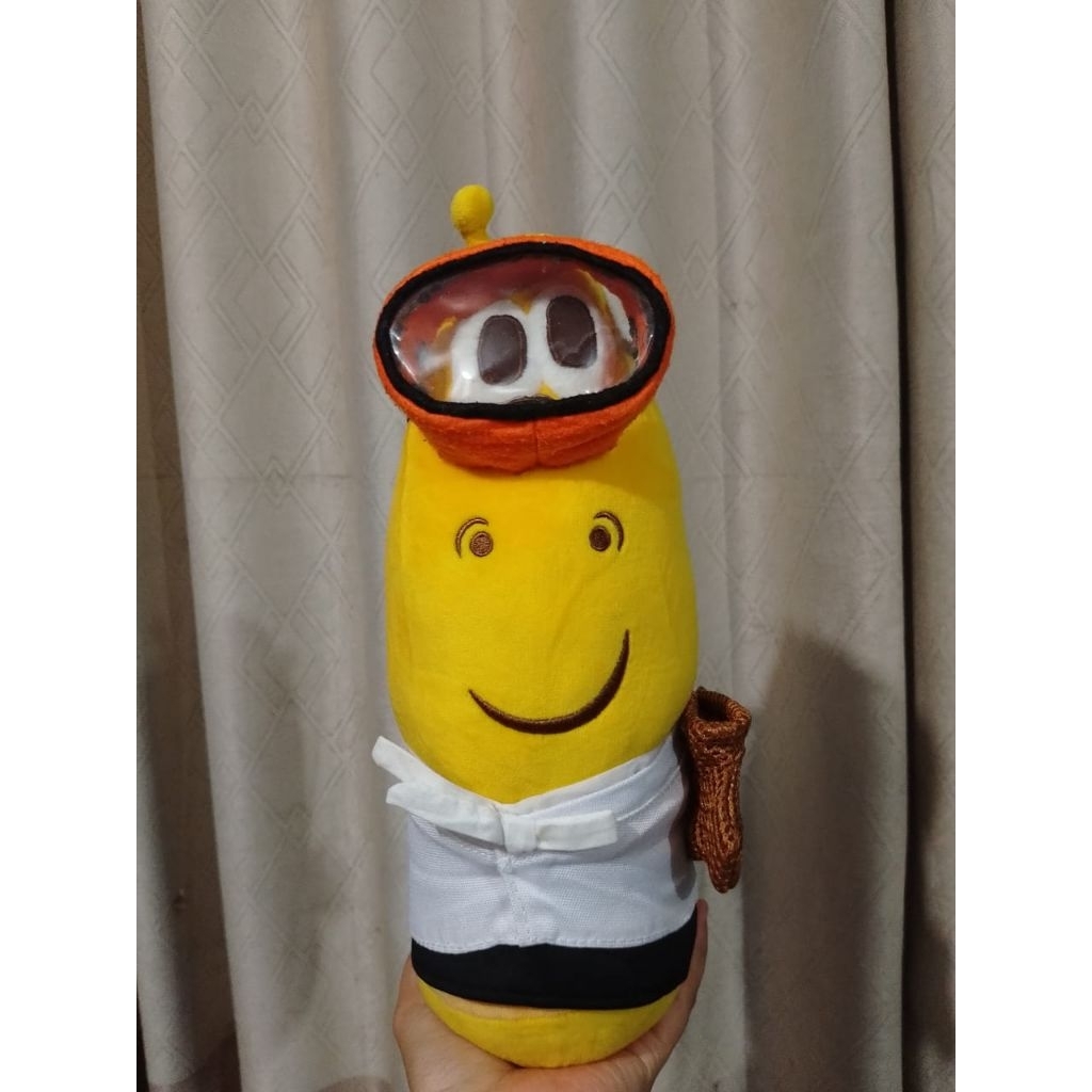 Boneka Larva Kuning Original