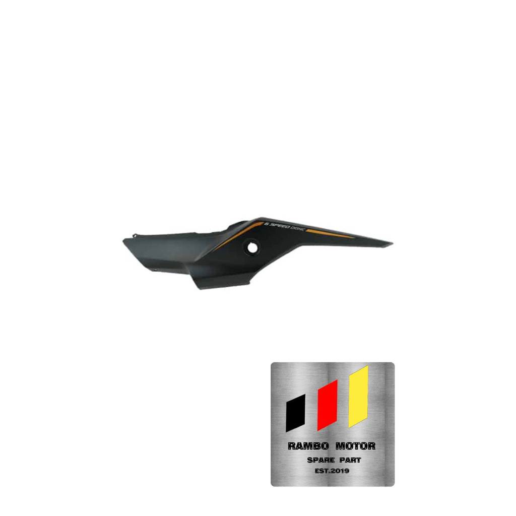 Cover Body Set Belakang Kiri Hitam Type 1 Honda CB150X 83720K3BN10ZA
