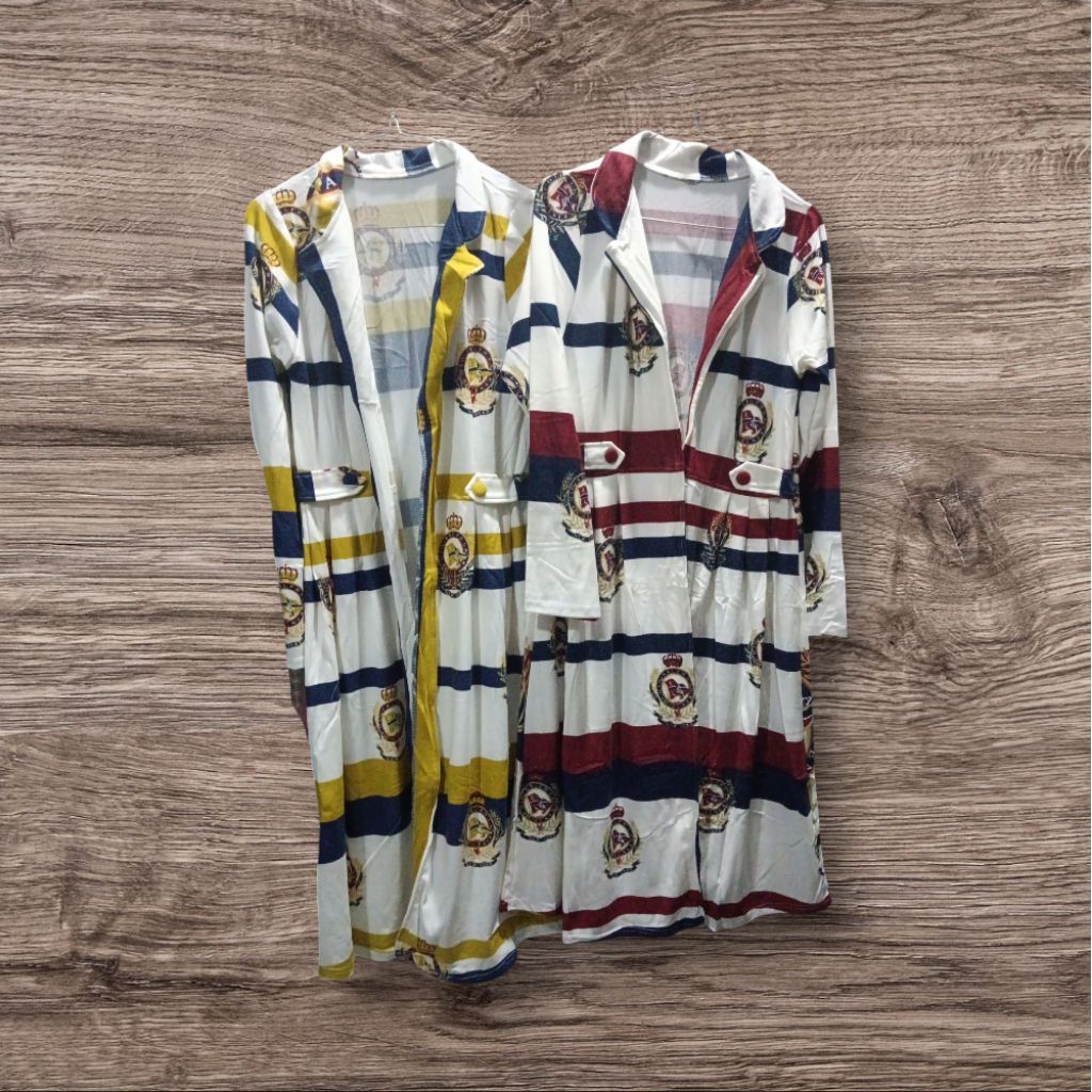 cardigan import luaran baby Terry jaket kaos atasan