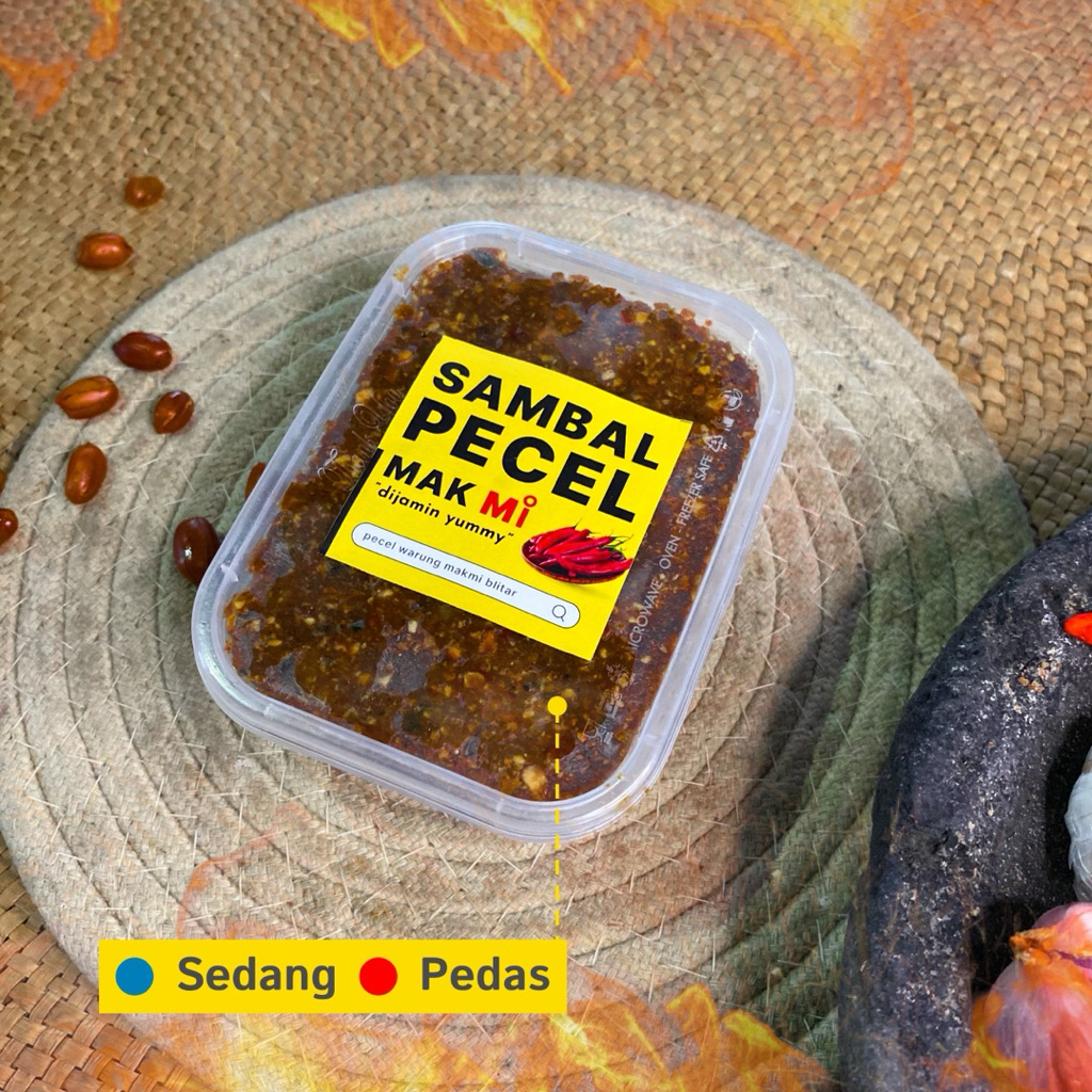 

Cahayadstore Sambel Pecel Blitar Pedas Manis Produk Mak Mi
