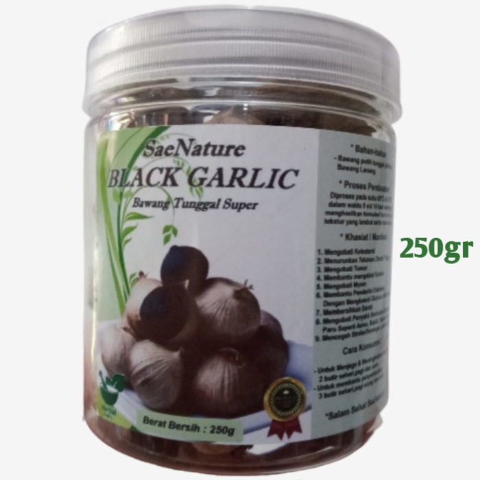 

Black Garlic Bawang Hitam Tunggal