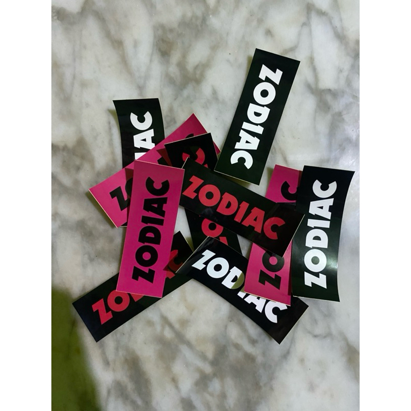 

sticker zodiac jakarta original (per pcs)