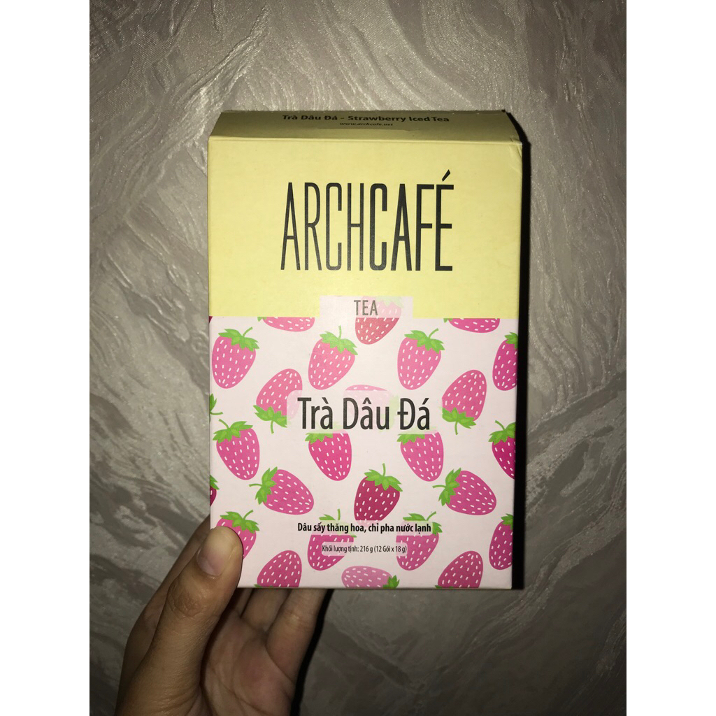 

[ 1 sachet ] Archafe tea strawberry vietnam