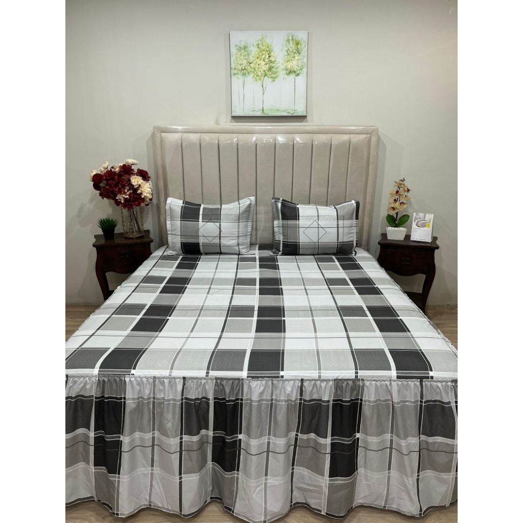 seprei bahan katun mikro rempel