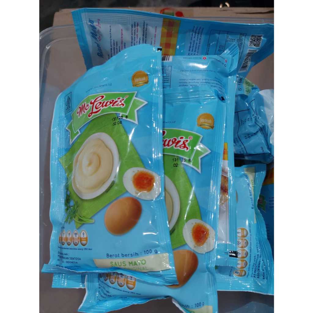 

Saus Mayo Mc Lewis Kemasan 100 gram (satuan dan pack isi 5 psc)