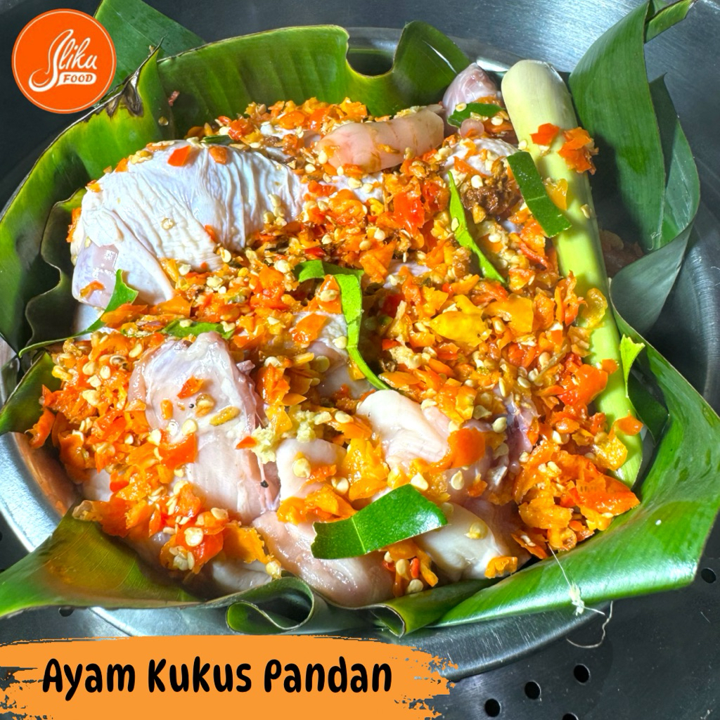 

Ayam Kukus Pandan 1 ekor. Fresh, Pedas dan Enak