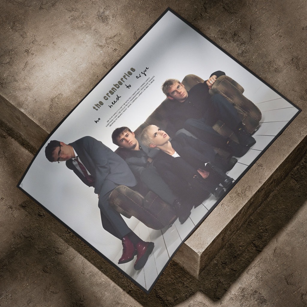 Poster Band THE CRANBERRIES Walldecor Wallpaper Pajangan Dinding Musik The Cranberries