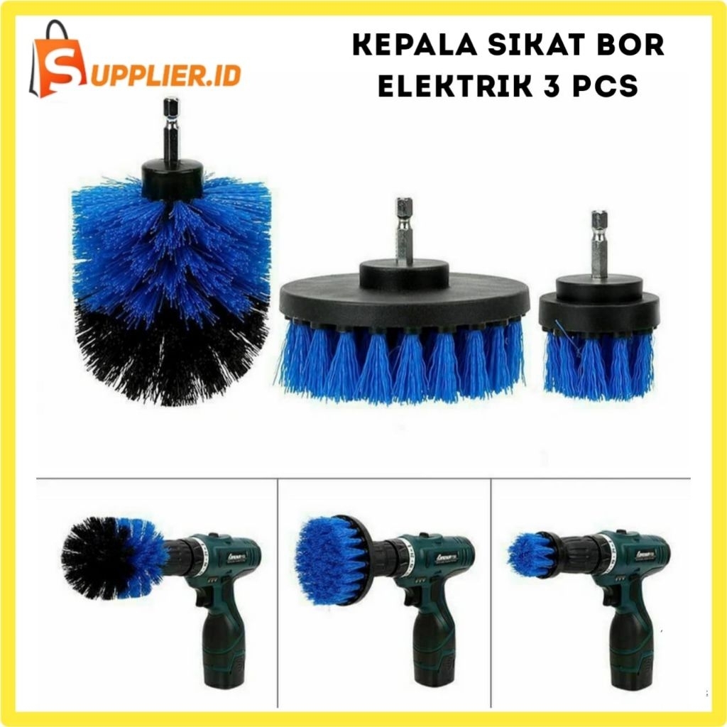 Kepala Sikat Bor Elektrik Power Cleaning Head