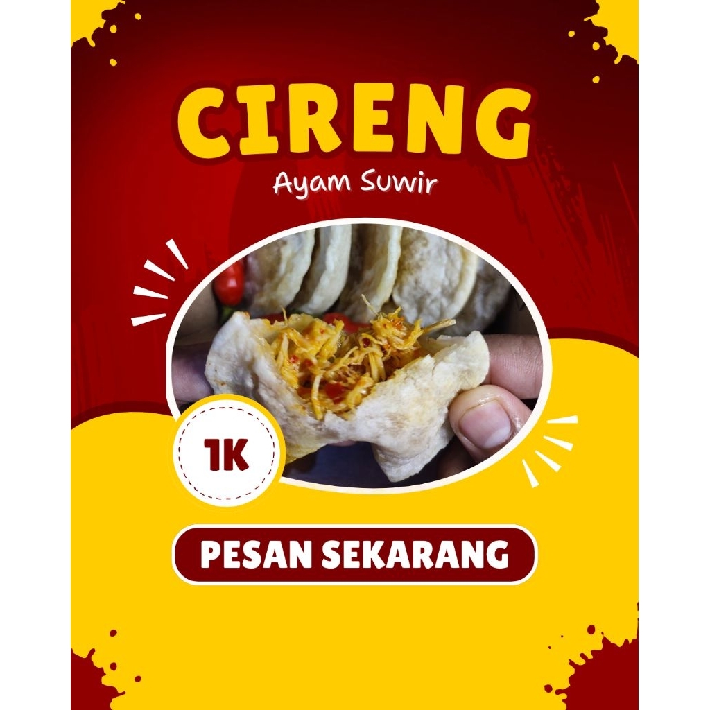

CIRENG AYAM SUWIR PEDAS