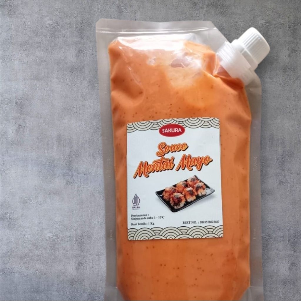 

SAUCE MENTAI MAYO ( EKSTRA TOBIKO / TELUR IKAN TERBANG )