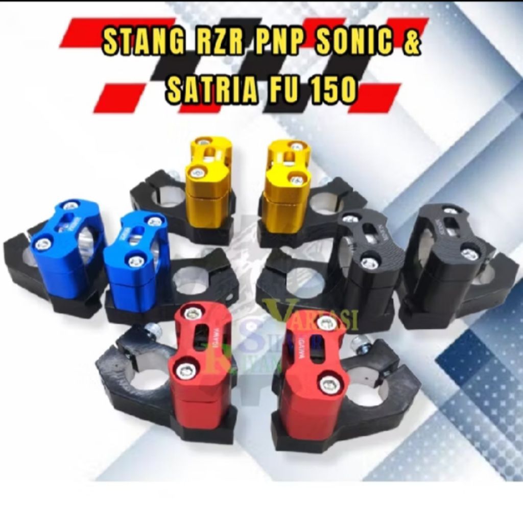 Breket Stang Stir Rzr Sonic 150r Satria Fu Injeksi Karbu Barong Fi Facelift