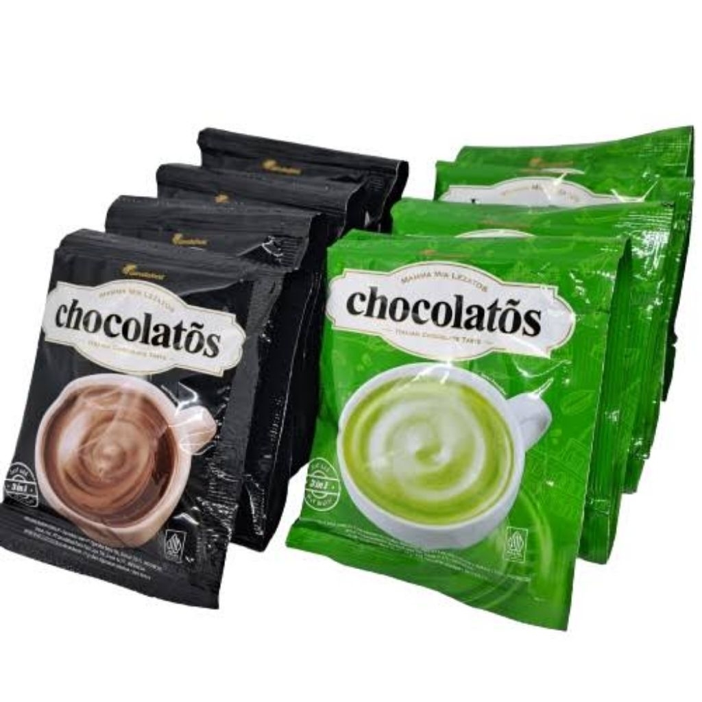 

Chocolatos Drink Chocolate , Drink Matcha Sachet 10 x 28g