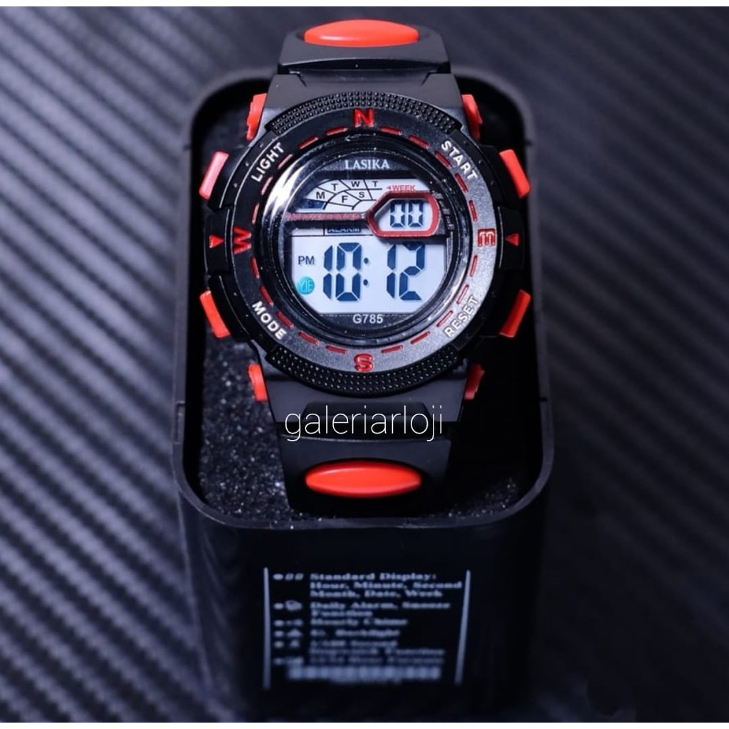 JAM TANGAN ANAK DIGITAL TAHAN AIR 785 FAHSION JAM TANGAN ANAK COWOK ORIGINAL FREE BOX