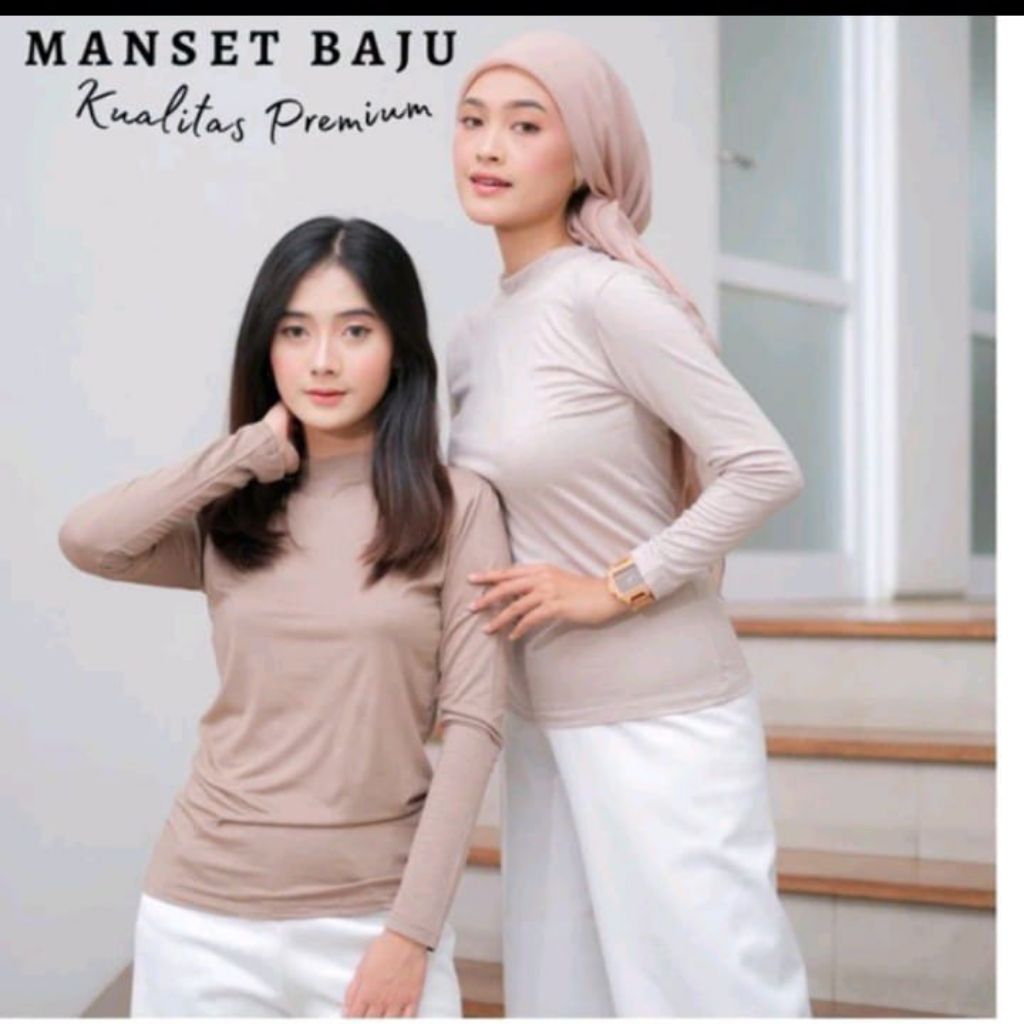 manset baju lengan panjang/inner