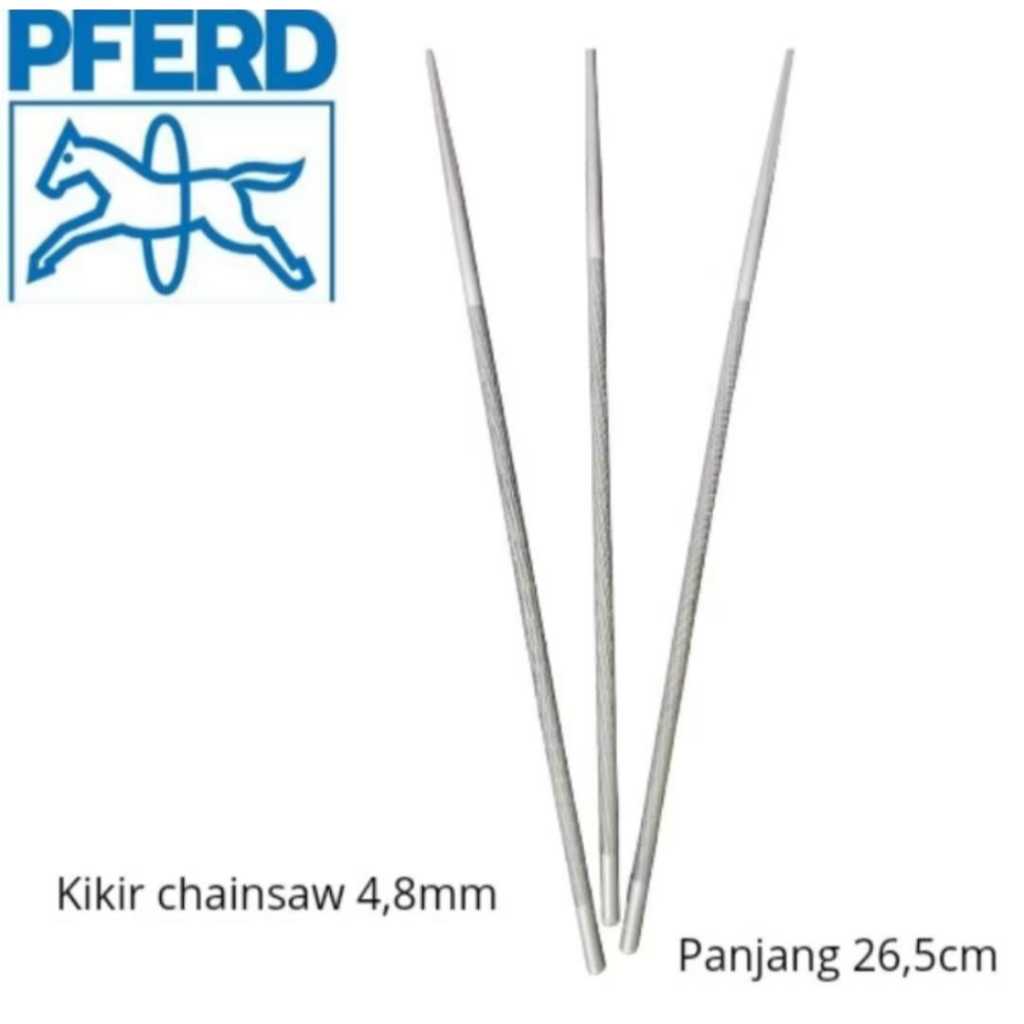 Kikir Chainsaw 4,8mm Germany/Kikir Bulat 4,8mm/Kikir Senso 4,8mm/Kikir Rantai Chainsaw/kikir Bulat C