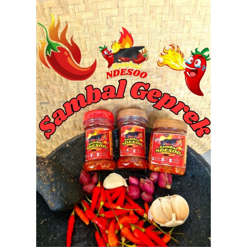 

Sambal Geprek [sambal bawang] by Sambal Ndesoo