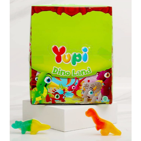 

YUPI CANDY GUMMY DINOLAND PCK 7/6.5g