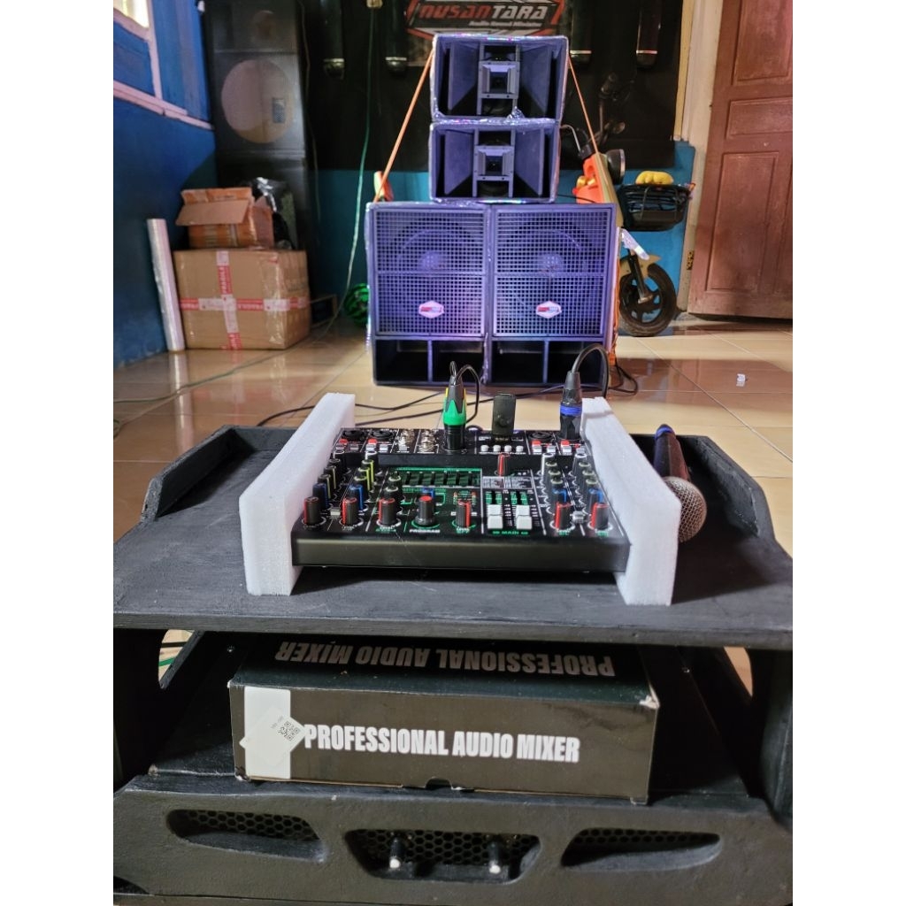 SOUND MINIATUR RUMAHAN SUBWOFER 12 INCH GLEEER