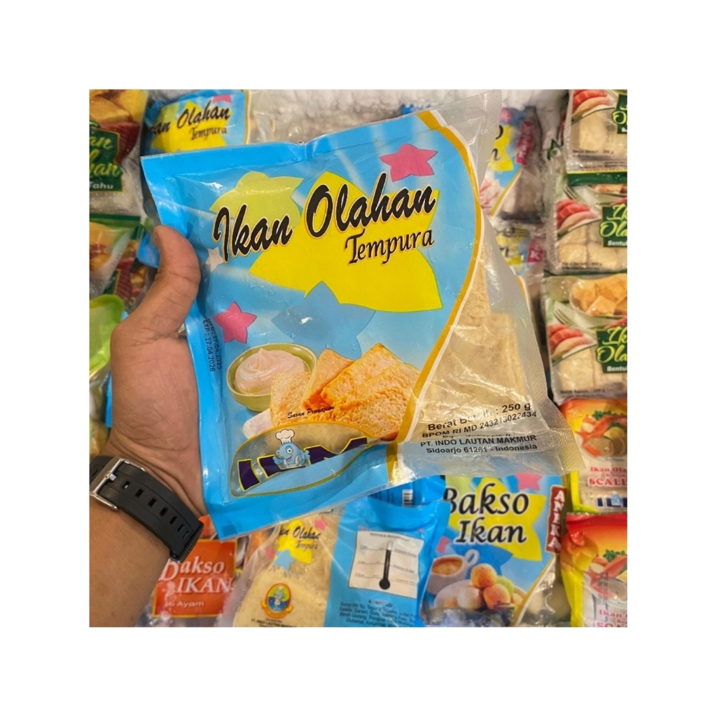 

ILM - OLAHAN IKAN TEMPURA KOTAK PREMIUM 250 GR