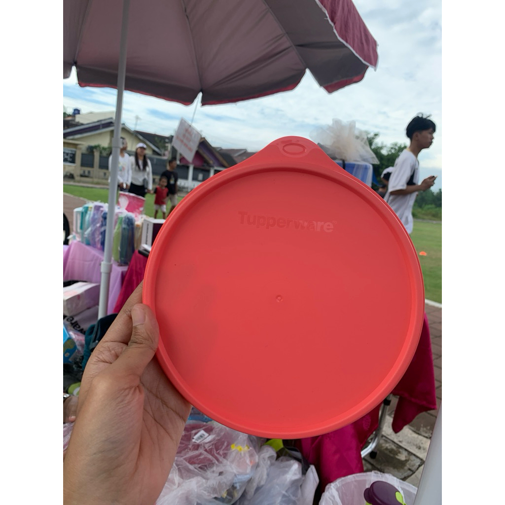 TUTUP TUPPERWARE TEXTURE CANISTER d : 18.2 cm