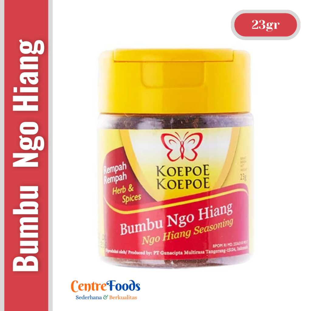 

Bumbu Ngo Hiang - Koepoe KOEPOE | 23gr [ Harga Per PCS ]