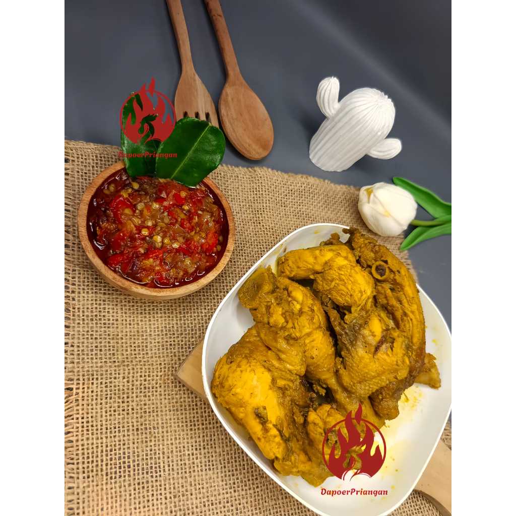 

ayam penyet sambal merah ayam goreng penyet makanan instan COD