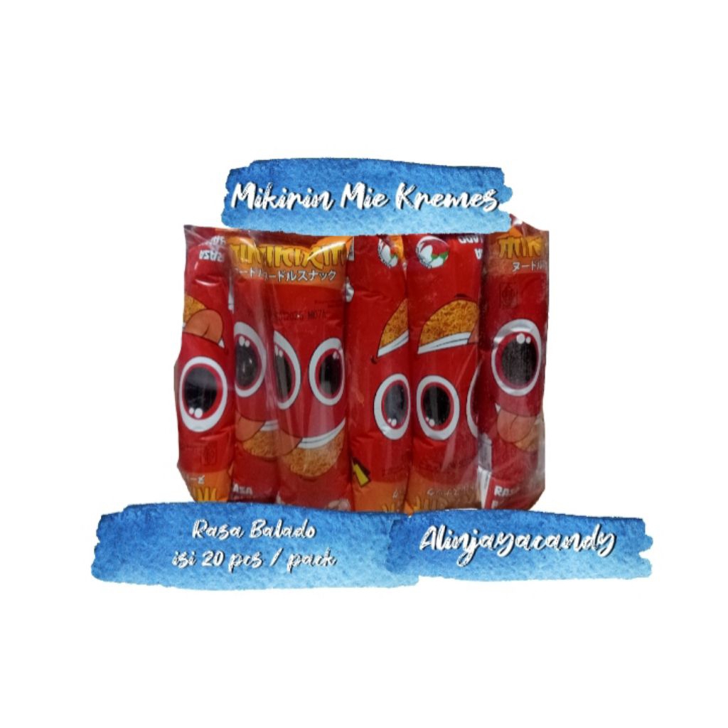 

Mikirin Mie Kremes isi 20 pcs/pack Mie Kremes Aneka Rasa