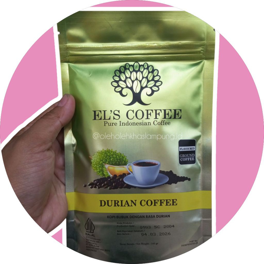 

EL's COFFEE DURIAN | KOPI DURIAN ELS COFFEE 100GR