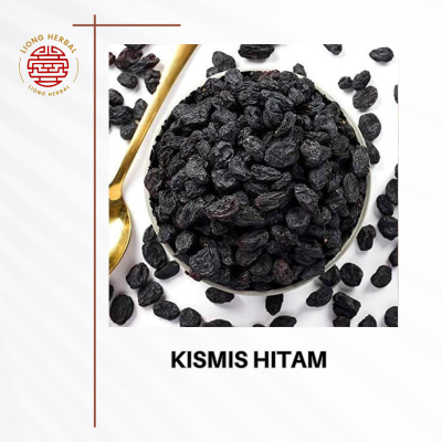 

KISMIS HITAM / BLACK SEEDLESS RAISINS / DRIED BLACKCURRANT 50 - 250 GRAM