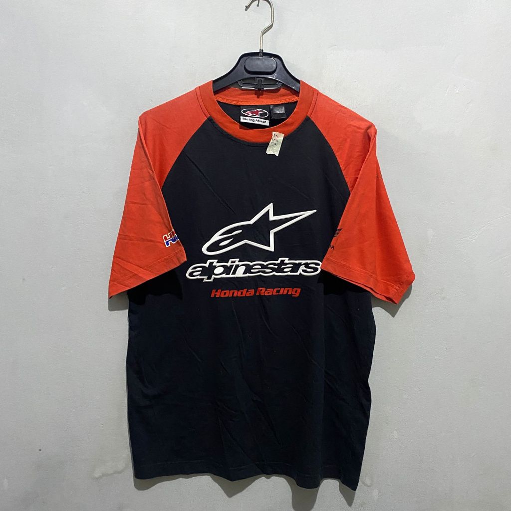 T-Shirt Racing Alpinestars Pria