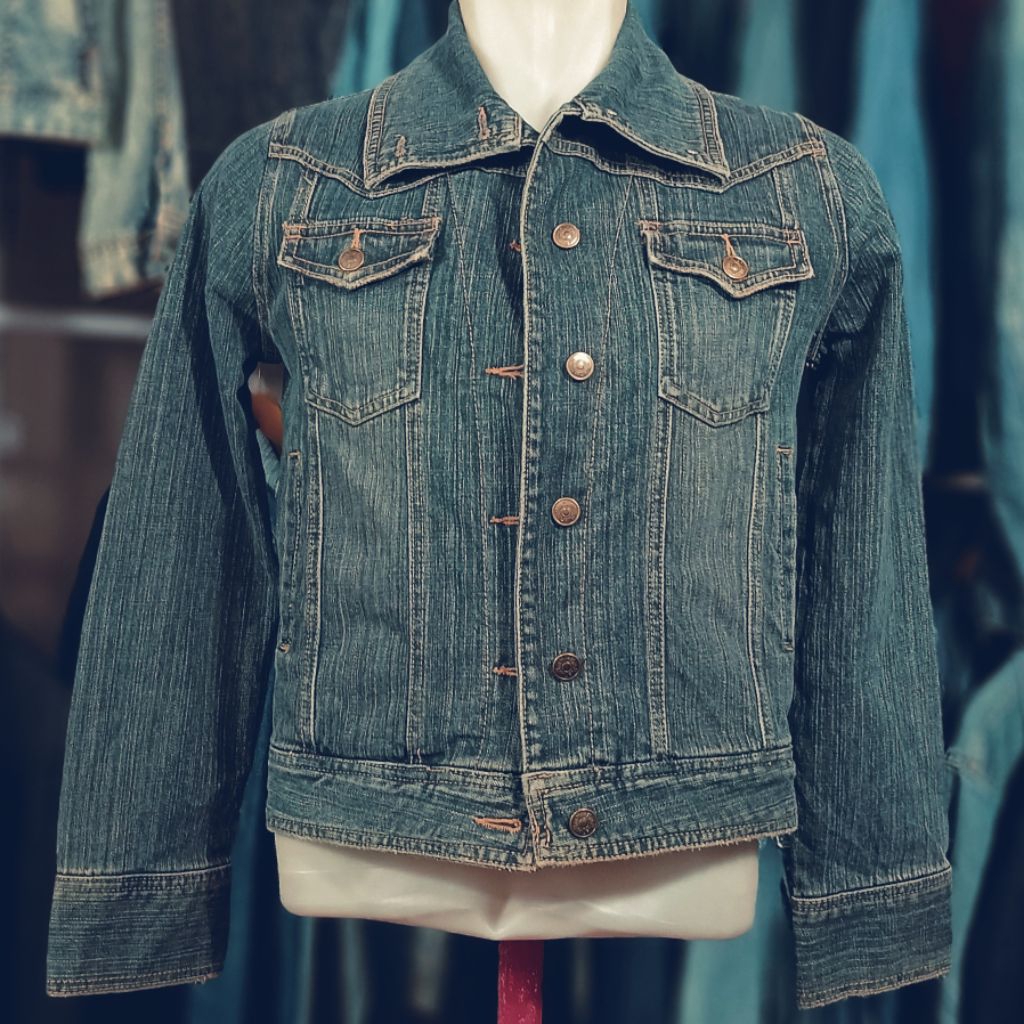 jaket jean hush hush