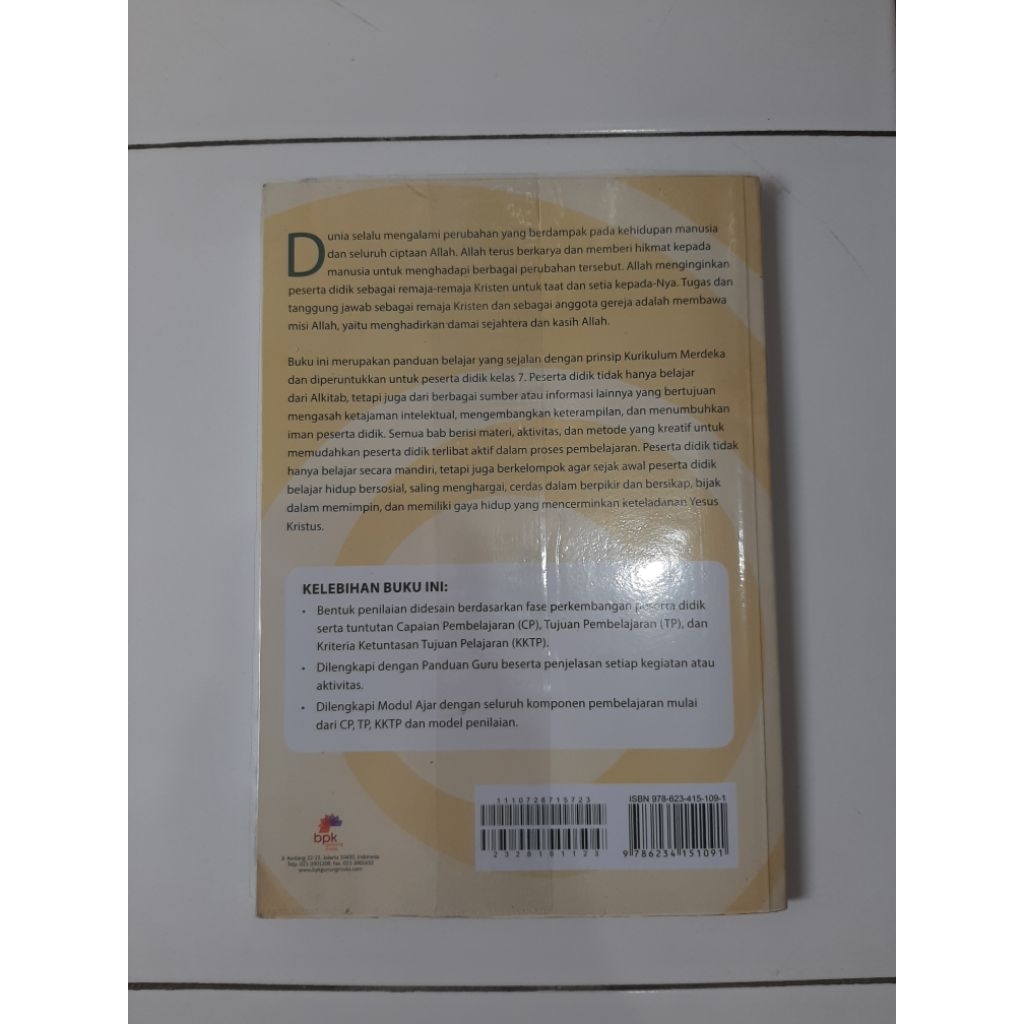 Agama Kristen kelas 7