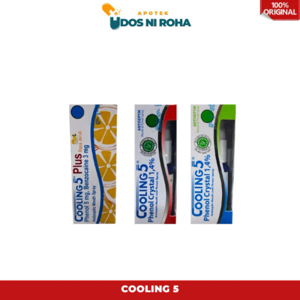 COOLING 5 PLUS | COOLING 5 | OBAT SARIAWAN | PANAS DALAM | BAU MULUT