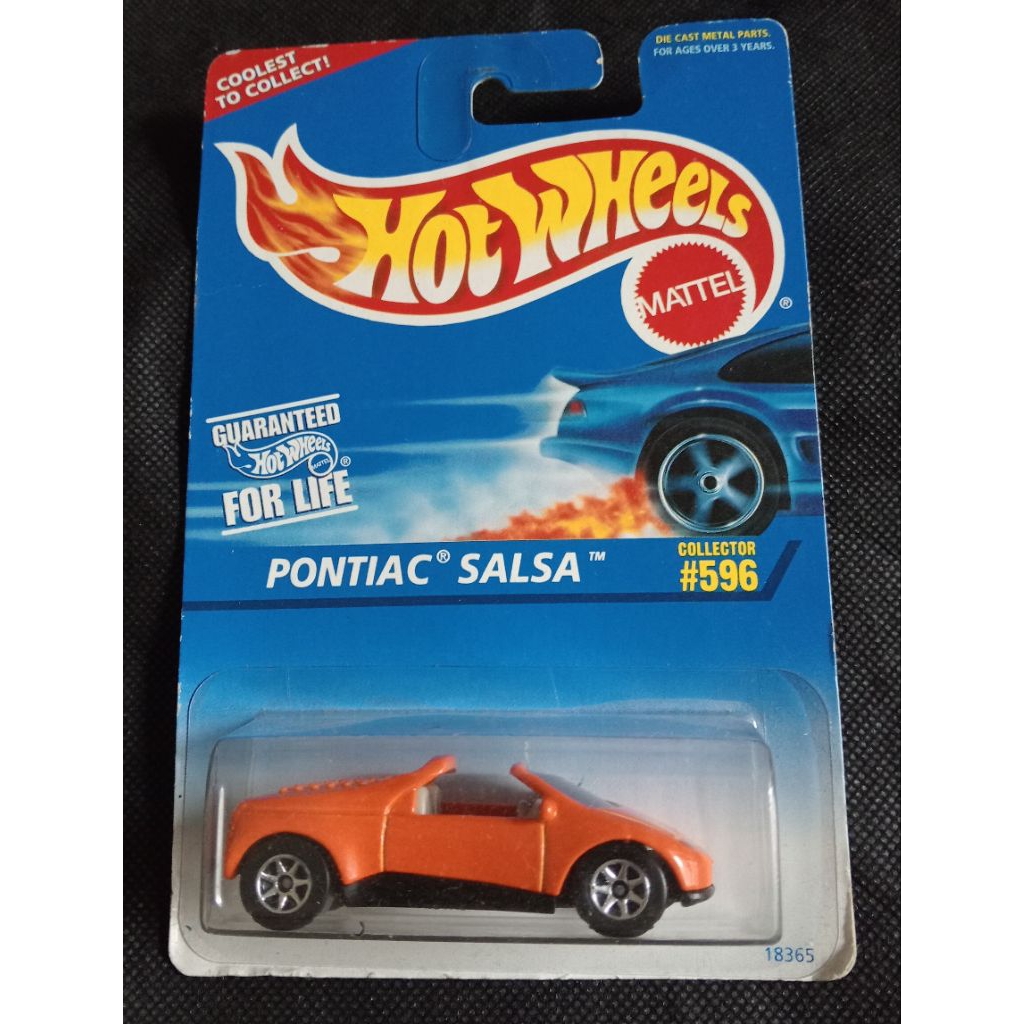 HOT WHEELS PONTIAC SALSA ORANGE