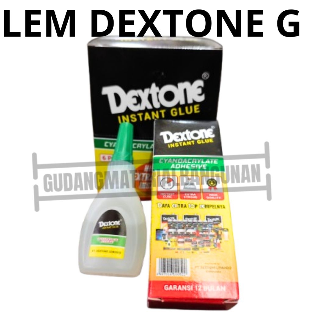 lem tetes dextone g / lem korea / lem tetes instant / cyanoacrylate glue