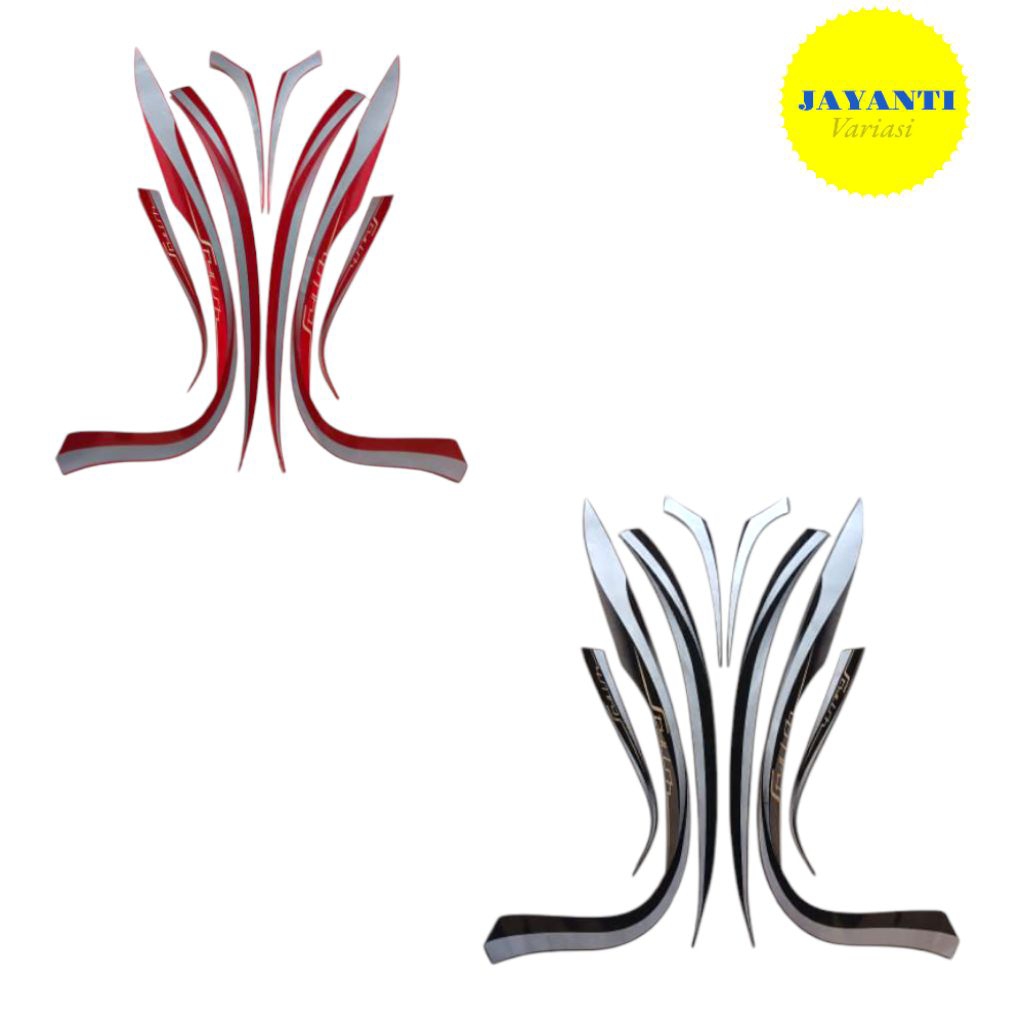 stiker striping skotlet lis body motor honda scoopy stylish tahun 2021/2022