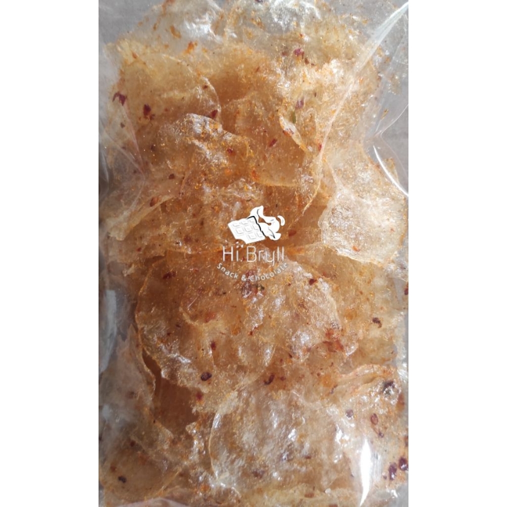 

Snack Kiloan Keripik Kaca Pedas 100gr