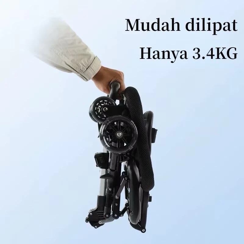 Magic Stroller Bayi Murah Stroller Anak Kreta Bayi Dorong Roda 4 Baby Multi Fungsi