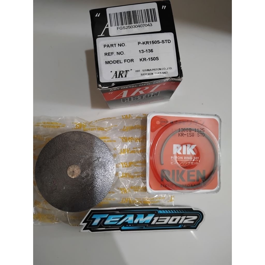 PISTON NINJA ART SINGLE RING ORIGINAL