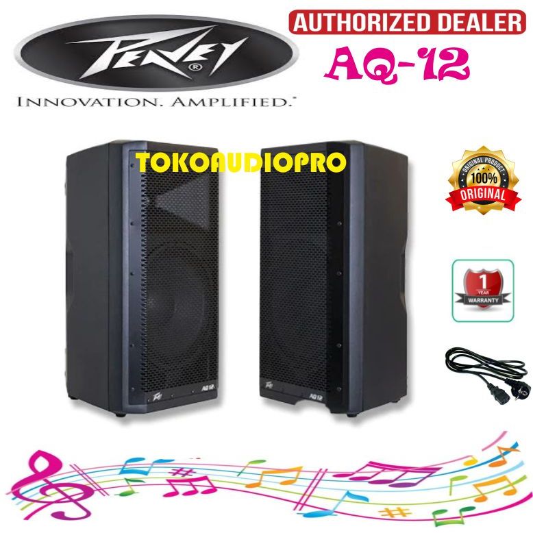 Speaker Peavey Aquarius AQ 12 670-watt 12-inch Powered Speaker Aktif AQ12