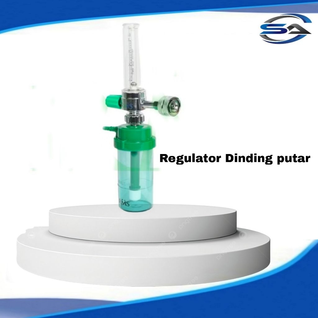 Regulator oksigen Dinding Flowmeter RMS