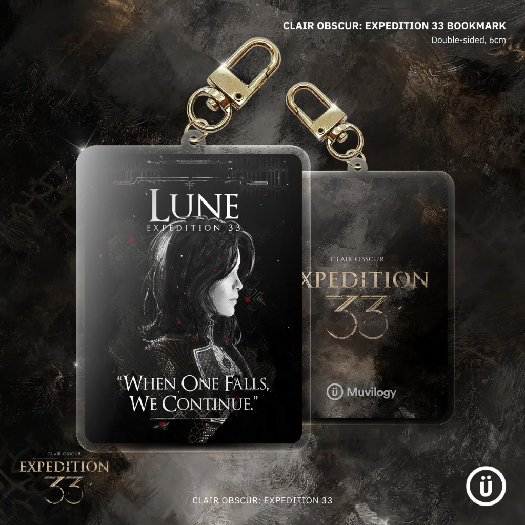Clair Obscur: Expedition 33 - Character "When One Falls, We Continue" Arcylic Keychain (Fanmade)