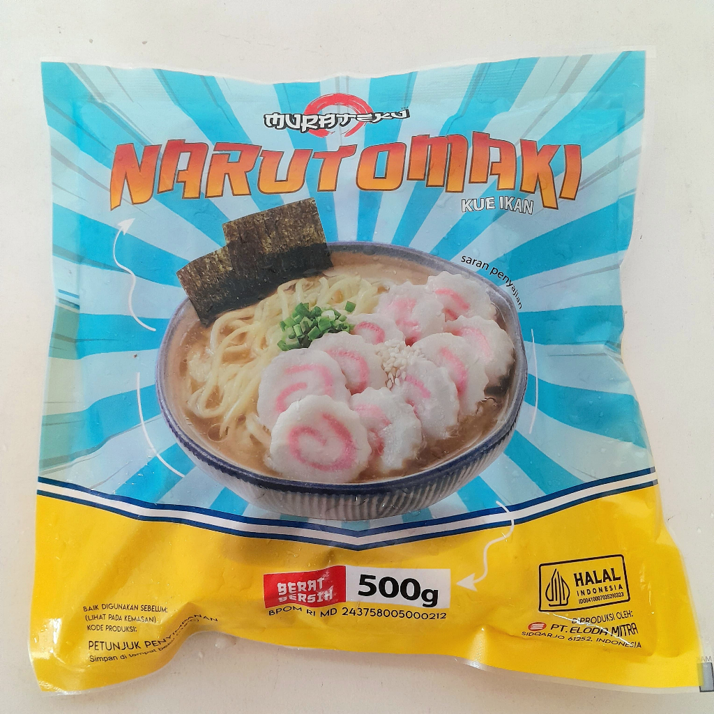 

MURATEKU kue ikan narutomaki 500gr