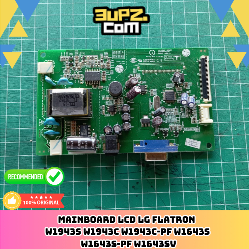 mainboard monitor LG FLATRON W1943S W1943C W1943C-PF W1643S W1643S-PF W1643SV